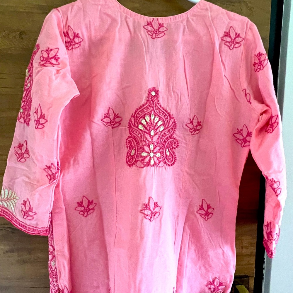 Lucknowi cotton with gotta work - Picture 5 of 7